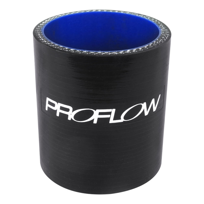 Proflow Hose Tubing Air intake, Silicone, Straight, 2.00'', Black - PFES101-200B PFES101-200B