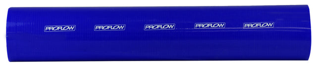 Proflow Hose Tubing Air intake, Silicone, Straight, 2.25in. Straight 2Ft Length, Blue - PFES101-225L PFES101-225L