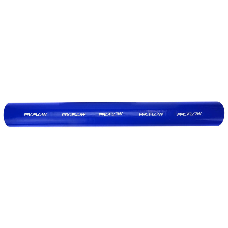 Proflow Hose Tubing Air intake, Silicone, Straight, 2.50in. Straight 2Ft Length, Blue - PFES101-250L