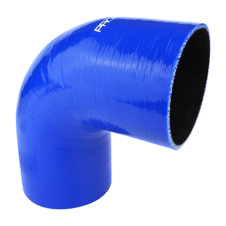 Proflow Hose Tubing Air intake, Silicone, Coupler, 2.00in. 90 Degree Elbow, Blue - PFES103-200 PFES103-200