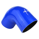 Proflow Hose Tubing Air intake, Silicone, Coupler, 2.75in. 90 Degree Elbow, Blue - PFES103-275