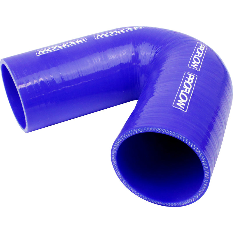 Proflow Hose Tubing Air intake, Silicone, Coupler, 5.00in. 135 Degree Elbow, Blue - PFES105-500 PFES105-500