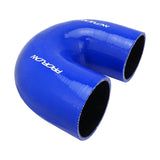 Proflow Hose Tubing Air intake, Silicone, Coupler, 3.00in. 180 Degree Elbow, Blue - PFES106-300 PFES106-300