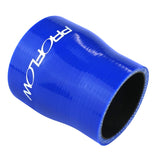 Proflow Hose Tubing Air intake, Silicone, Reducer, 1.75in. - 2.00in. Straight, Blue - PFES201-175-200