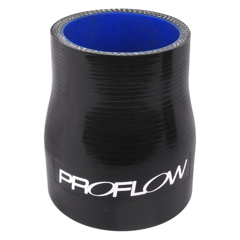 Proflow Hose Tubing Air intake, Silicone, Reducer, 3.00in. - 3.75in. Straight, Black - PFES201-300-375B PFES201-300-375B