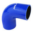 Proflow Hose Tubing Air intake, Silicone, Reducer, 3.00in. - 4.00in. 90 Degree Elbow, Blue - PFES203-300-400 PFES203-300-400
