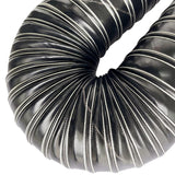 Proflow Silicone Brake Duct Hose 3.0 inch, 2 Metre Length, Black, 76mm ID, 81mm OD - PFESBD076-2