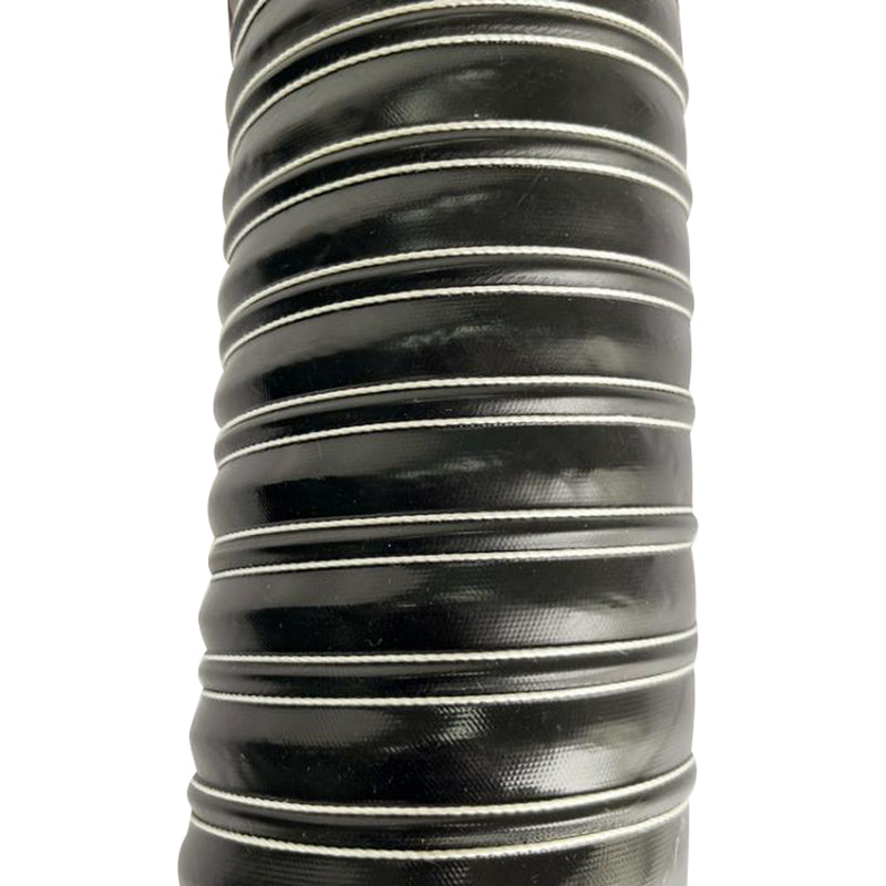 Proflow Silicone Brake Duct Hose 3.5 inch, 2 Metre Length, Black, 89mm ID, 94mm OD - PFESBD089-2