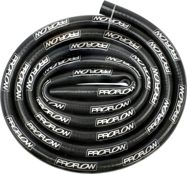Proflow Silicone Heater Hose, 10mm (3/8''), Black, 3 Metre - PFESHH10BK PFESHH10BK