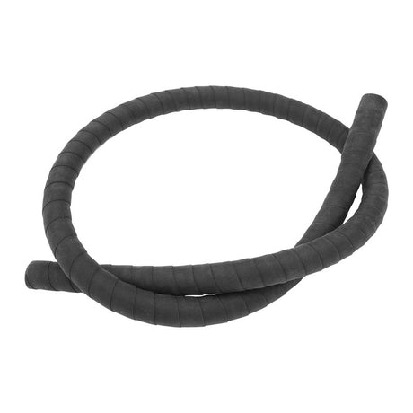 Proflow Silicone Cloth Wrapped Heater Hose, 12.7mm (1/2in.) to 16mm (5/8in.) Flared, Suit Ford, Black 1.1m Length, Each - PFESHH1316BK PFESHH1316BK