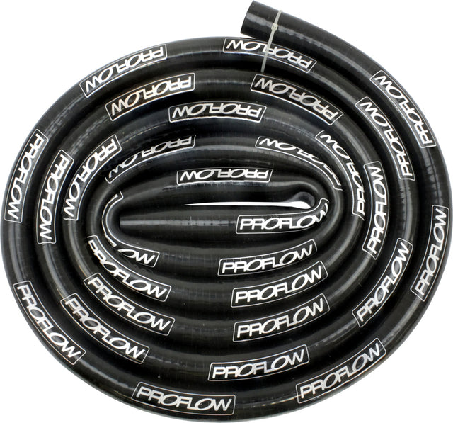 Proflow Silicone Heater Hose 13mm (1/2in. ), Black 3 Metre - PFESHH13BK PFESHH13BK