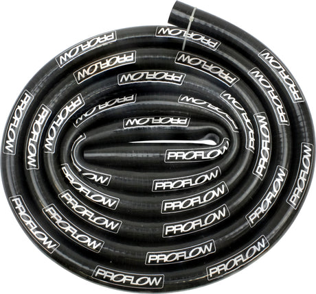 Proflow Silicone Heater Hose, 25mm (1.0''), Black, 3 Metre - PFESHH25BK PFESHH25BK