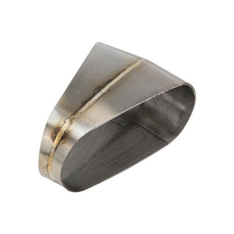 Proflow Pie Cut Welded Oval Tube Horizontal 304 Stainless Steel, 3.0 in. 30 deg - PFESS-PCHW300-30 PFESS-PCHW300-30