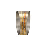 Proflow Pie Cut Welded Round Tube 304 Stainless Steel, 3.0 in. 45 deg - PFESS-PCRW300-45