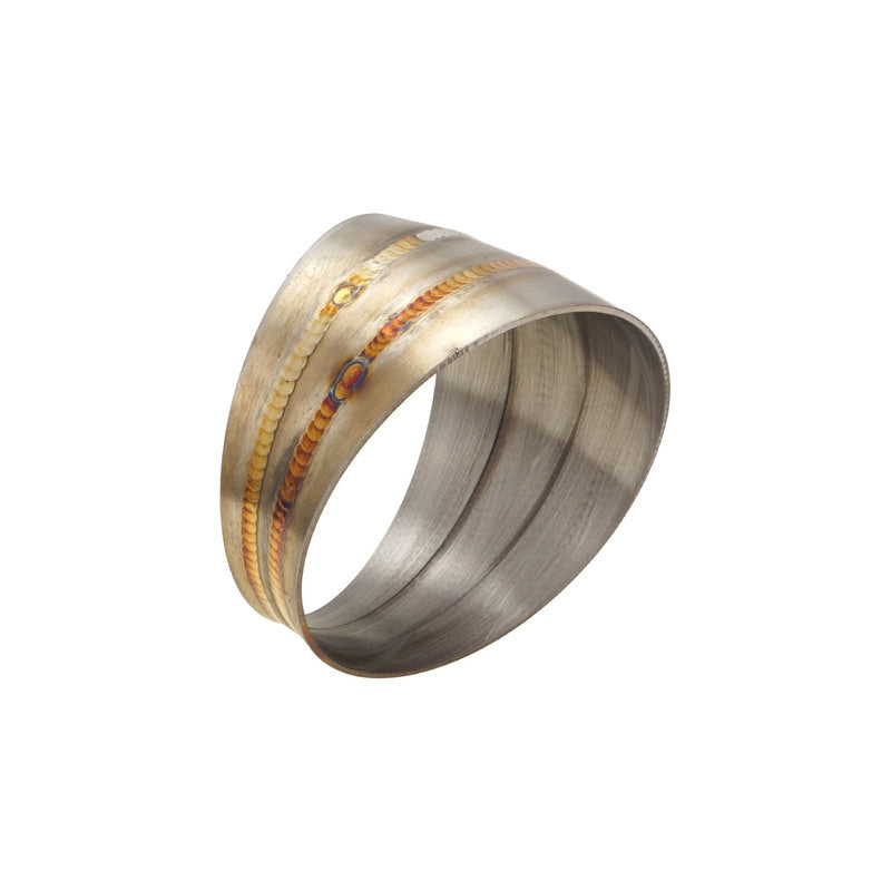 Proflow Pie Cut Welded Round Tube 304 Stainless Steel, 4.0 in. 45 deg - PFESS-PCRW400-45 PFESS-PCRW400-45
