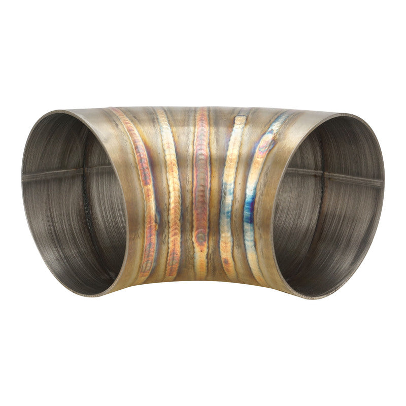 Proflow Pie Cut Welded Round Tube 304 Stainless Steel, 4.0 in. 90 deg - PFESS-PCRW400-90