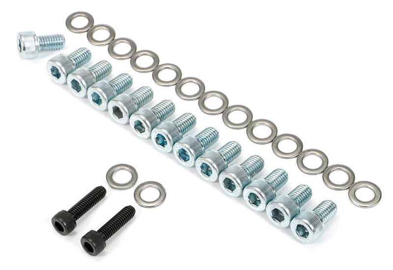 Proflow Oil Pan Bolt Kit Stainless Steel, Holden Chev GM LS Engine, Steel Oil pan, 14 Piece Set - PFESS-R0009 PFESS-R0009