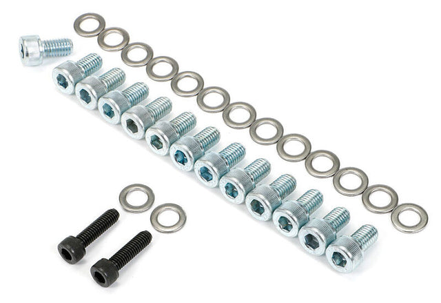Proflow Oil Pan Bolt Kit Stainless Steel, Holden Chev GM LS Engine, Steel Oil pan, 14 Piece Set - PFESS-R0009 PFESS-R0009