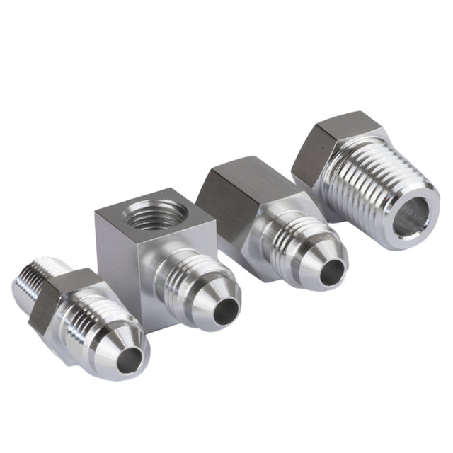 Proflow Gauge Adaptor Kit, AN3 Straight and 90 degree adaptor kit - PFESSHKIT3 PFESSHKIT3