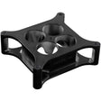 Proflow Carburettor Spacer, Aluminium Black Anodised, 2 in. Thick, Tapered Combo, 4150 Square Bore - PFESSLW41502ALBK PFESSLW41502ALBK