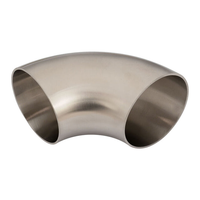 Proflow Stainless Steel Tubing, Exhaust, SS304, 3.00 in., 90 Degree Elbow, Short Turn No Leg, 1.5mm Wall - PFESSP103-300ST PFESSP103-300ST