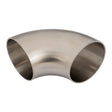 Proflow Stainless Steel Tubing, Exhaust, SS304, 3.50 in., 90 Degree Elbow, Short Turn No Leg, 1.5mm Wall - PFESSP103-350ST PFESSP103-350ST
