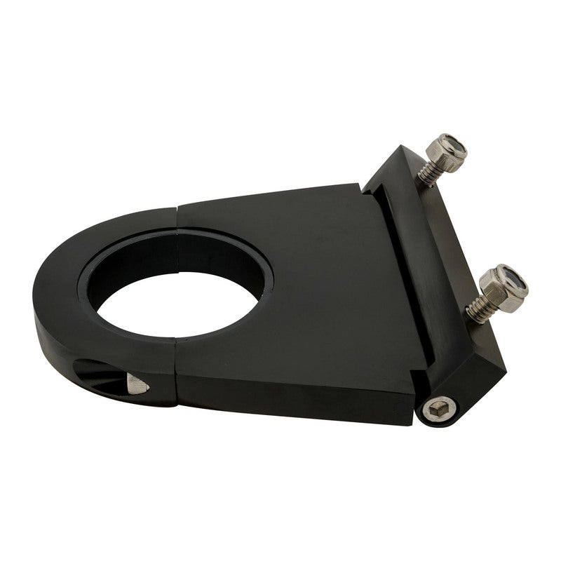 Proflow Universal Column Mounting Drop, Billet Aluminium, Black 3.5" Drop, Each - PFESTCD-350-BK