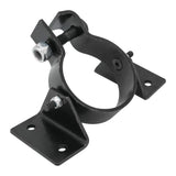 Proflow Universal Black Steel Adjustable Steering Column Floor Mount Plate, For 2.0'' Columns, Kit - PFESTCFMS PFESTCFMS