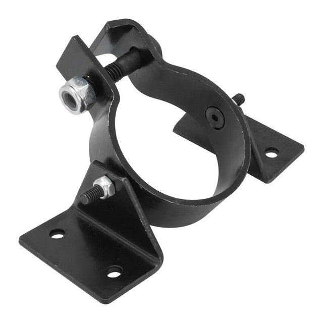 Proflow Universal Black Steel Adjustable Steering Column Floor Mount Plate, For 2.0'' Columns, Kit - PFESTCFMS PFESTCFMS