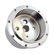 Proflow Universal Chrome Billet Steering Wheel Adaptor, Boss Kit, 9 hole , Suits 1967-94 GM Based Column, Each - PFESTW-ADAP PFESTW-ADAP