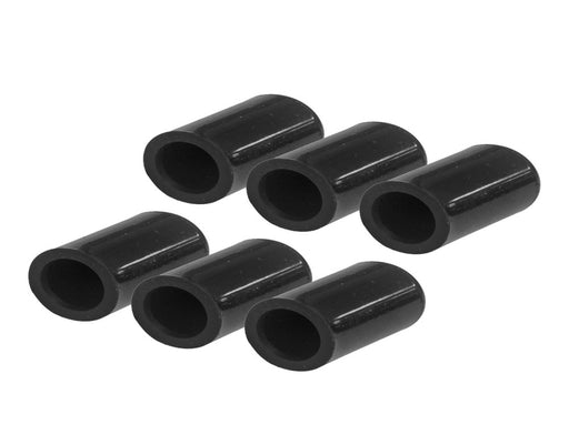 Proflow Silicone Vacuum Port Block Off 4mm x 6pcs Black - PFESVP120 PFESVP120