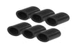 Proflow Silicone Vacuum Port Block Off 6mm x 6pcs Black - PFESVP130 PFESVP130