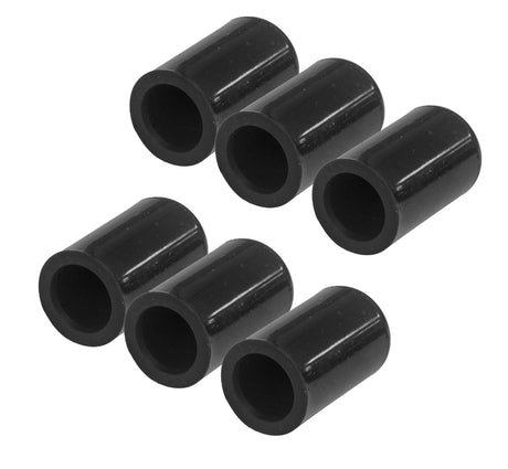 Proflow Silicone Vacuum Port Block Off 12mm x 6pcs Black - PFESVP170 PFESVP170