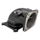 Proflow EFI Throttle Body Intake Elbow 95mm, Universal or LS To 4150 Square Bore, Cast Aluminium, Black - PFETBE95BK PFETBE95BK