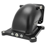 Proflow EFI Throttle Body Intake Elbow 95mm, Universal or LS To 4150 Square Bore, Cast Aluminium, Black - PFETBE95BK