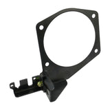 Proflow Throttle Cable Bracket, Throttle Body Mounting Style, LS 4 bolt Aluminium, Black Powdercoated - PFETBN81013