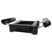 Proflow Fuel Injection Conversion Plate Kit, Series II, 4150 & 4500, Billet Aluminium, Black, Universal - PFETBP4150B
