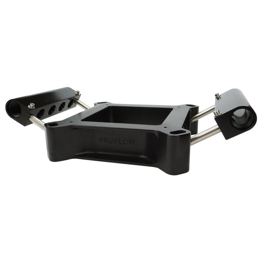 Proflow Fuel Injection Conversion Plate Kit, Series II, 4150 & 4500, Billet Aluminium, Black, Universal - PFETBP4150B