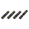 Proflow Fuel Injector Blanks, 14mm O-rings, Adjustable, 4 Pack, Billet Aluminium, Black - PFETBP650 PFETBP650