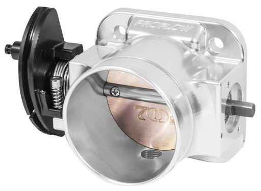 Proflow Throttle Body, Universal 70mm Bore Size, MPI, Billet Aluminium, Natural - PFETBU70 PFETBU70