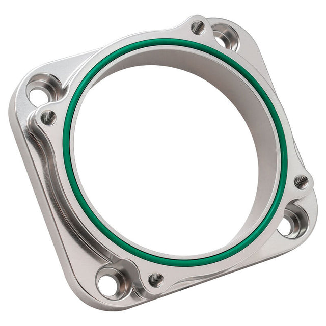 Proflow Throttle Body Adapter, Universal 80mm Throttle to 82mm Bosch Drive By Wire Throttle Body, Polished, Billet - PFETBUADP1-P PFETBUADP1-P