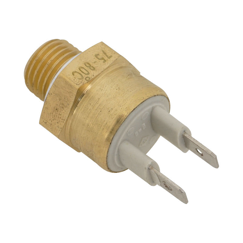 Proflow SuperMax Transmission Cooler Thermatic Fan Sensor Switch, 80C - 75C, M14x1.50, Each - PFETC500-S PFETC500-S