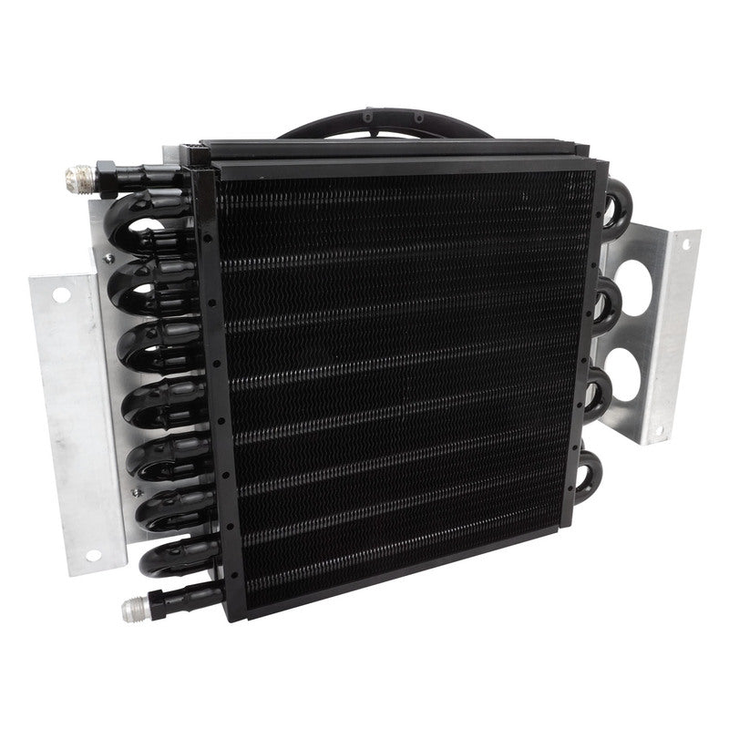 Proflow Transmission Cooler Kit, Dual Core, 15.75'' x 11.5'' x 5.0'', 10'' 650CFM Fan, AN6 Inlets - PFETC900