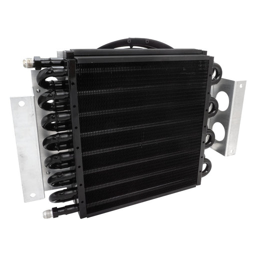 Proflow Transmission Cooler Kit, Dual Core, 15.75'' x 11.5'' x 5.0'', 10'' 650CFM Fan, AN6 Inlets - PFETC900