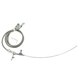 Proflow Automatic Transmission Braided Stainless Kickdown Kit, Carburettor, For Ford, C-4, Kit - PFETCS5100 PFETCS5100