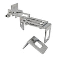 Proflow Throttle Cable Bracket Comes With Optional Adjustable Kickdown Brackets, Return Spring Provision, Dual Purpose, Universal, Chrome, Kit - PFETCS6050 PFETCS6050