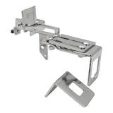 Proflow Throttle Cable Bracket Comes With Optional Adjustable Kickdown Brackets, Return Spring Provision, Dual Purpose, Universal, Chrome, Kit - PFETCS6050 PFETCS6050