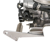 Proflow Throttle Cable Bracket, Holley Sniper EFI Fuel Injection, Black Stainless Steel, Each - PFETCSB-SNIP-BK