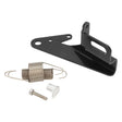 Proflow Throttle Cable Bracket, Holley Sniper EFI Fuel Injection, Black Stainless Steel, Each - PFETCSB-SNIP-BK PFETCSB-SNIP-BK