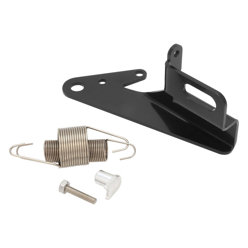 Proflow Throttle Cable Bracket, Holley Sniper EFI Fuel Injection, Black Stainless Steel, Each - PFETCSB-SNIP-BK PFETCSB-SNIP-BK